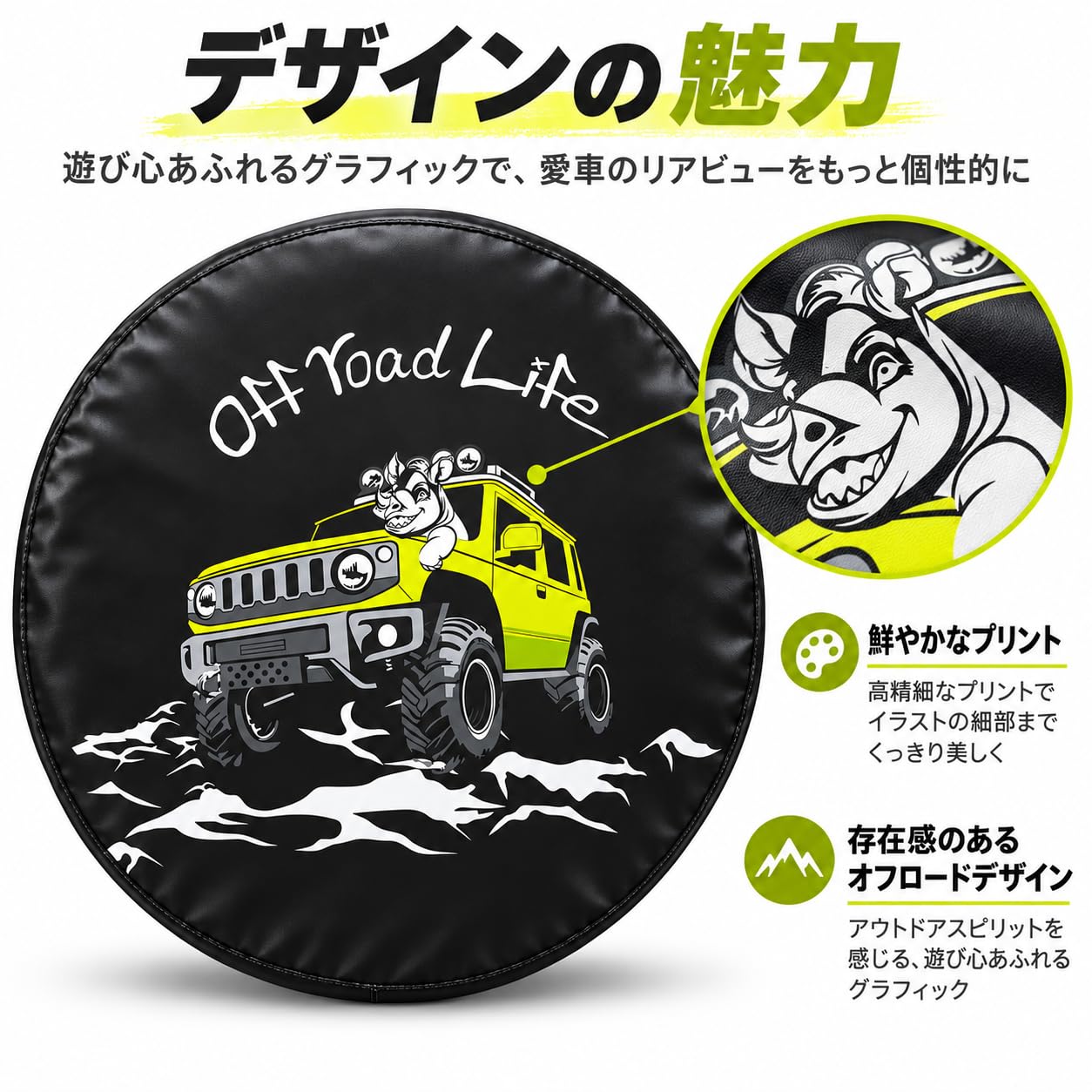 ジムニー　JB64W スペアタイヤカバー Amazon | スズキ 新型ジムニー JB74W/JB64W 専用スペアタイヤカバー